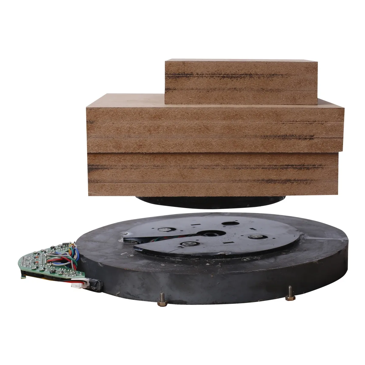 100g 200g 350g 500g 1000g 2000g Magnetic levitation module with Wireless charger desk table home room LED Lamp  Bedroom Light - Image 2