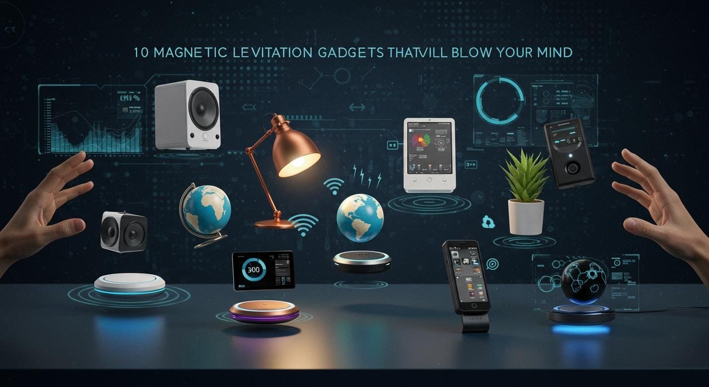 10 Magnetic Levitation Gadgets That Will Blow Your Mind