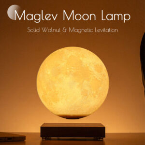 6-inch Floating moon lamp with square base