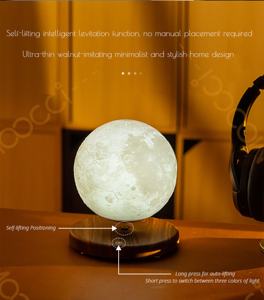 floating moon lamp