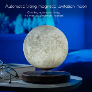 Self-Lifting Magnetic Levitation Moon Lamp