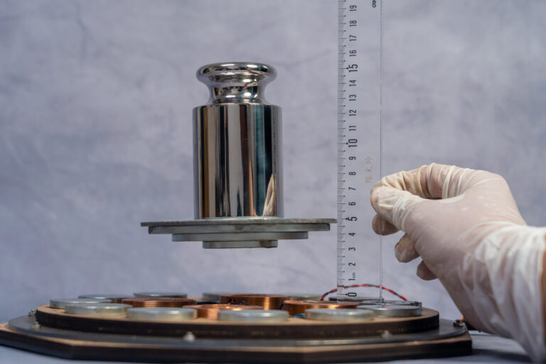 magnetic levitation load capacity calibrated payload and levitation test