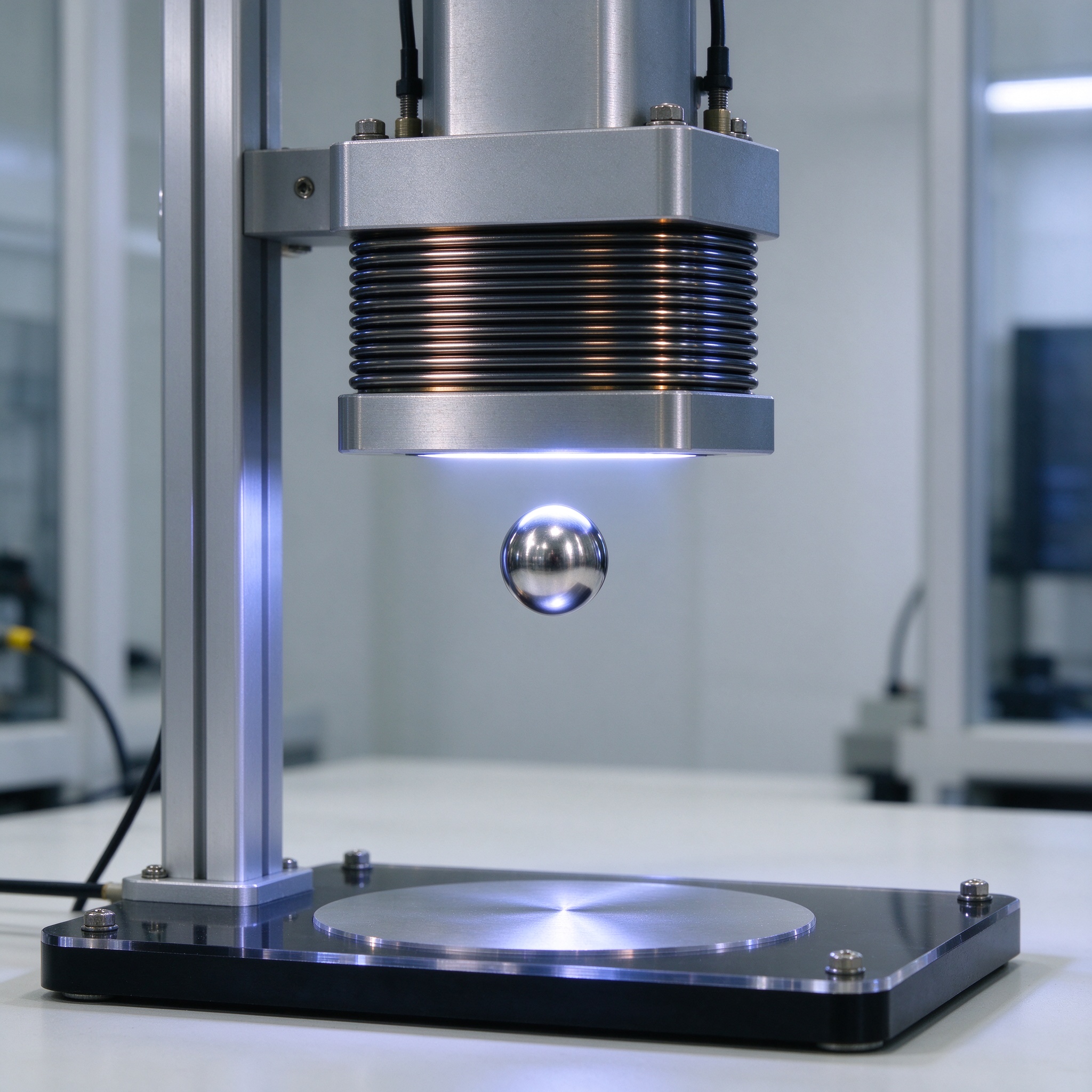 bottom push magnetic levitation system
